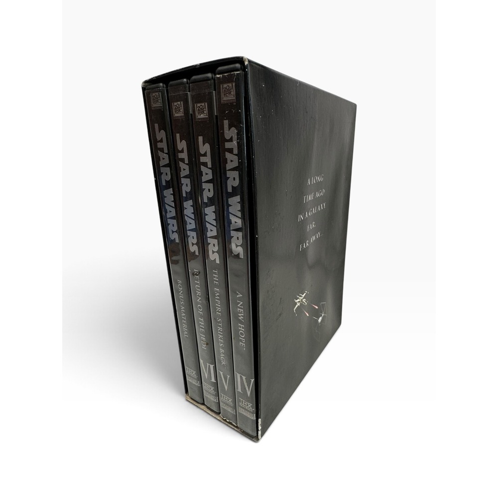 Star Wars Trilogy DVD Box Set 4-Disc Widescreen 2004 THX Mastered